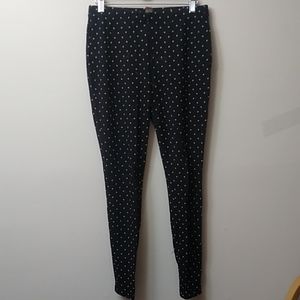 Chico's Fabulously Slimming Savor Dot Leggings, Size 0